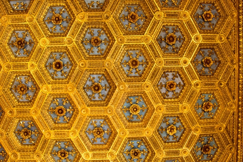 Ceiling of one of the rooms of the Signoria